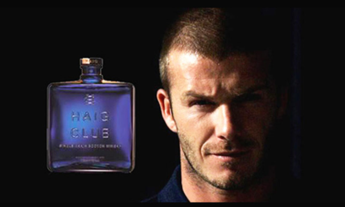 Diageo signs Beckham for Haig Club single grain Scotch launch