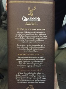 new Glenfiddich 18 packaging