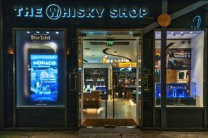 JOHNNIE WALKER BLUE LABEL PARTNERS WHISKY SHOP