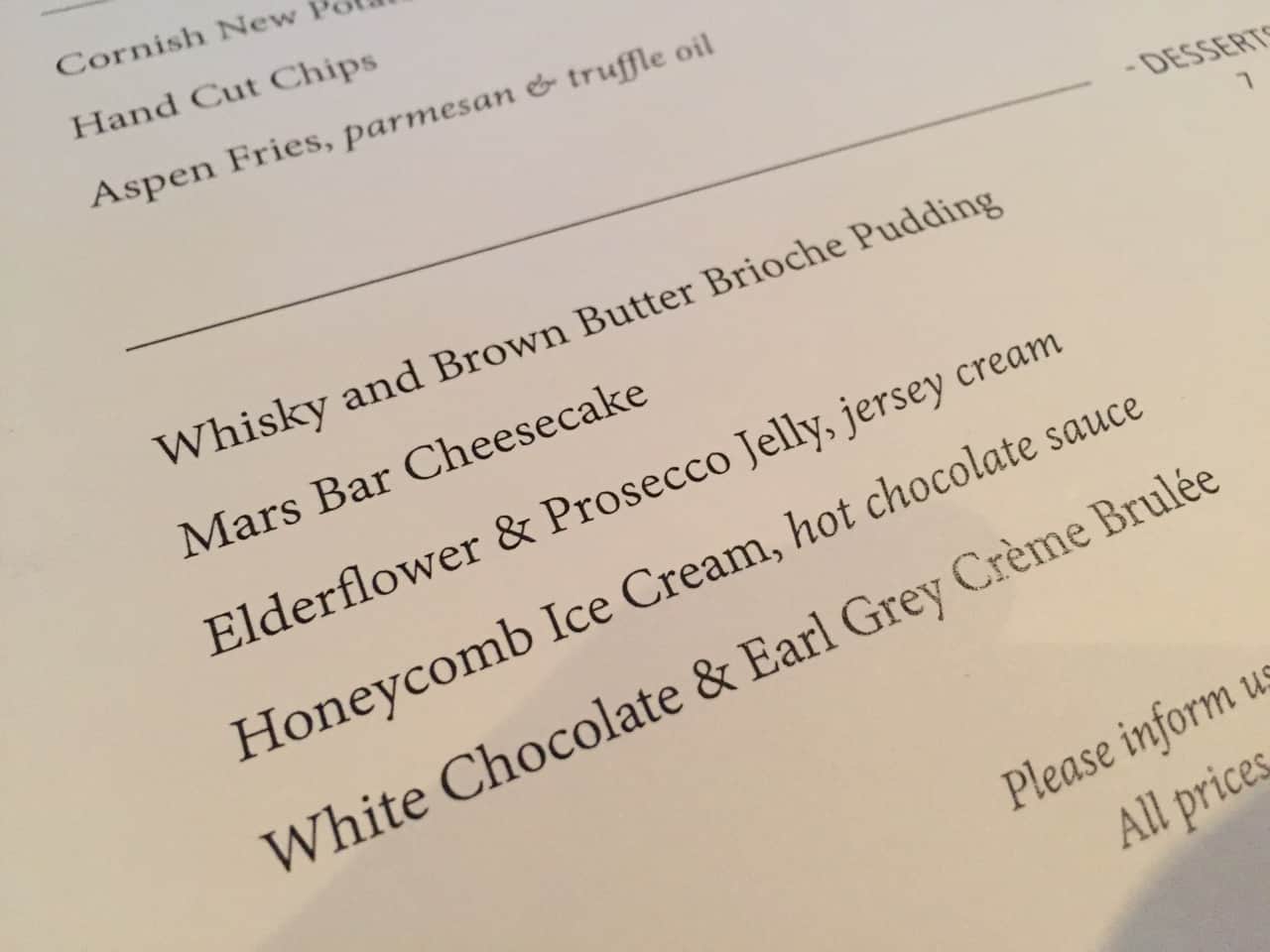 Blades Restaurant Mayfair review, situated in the Silver Room at Hush