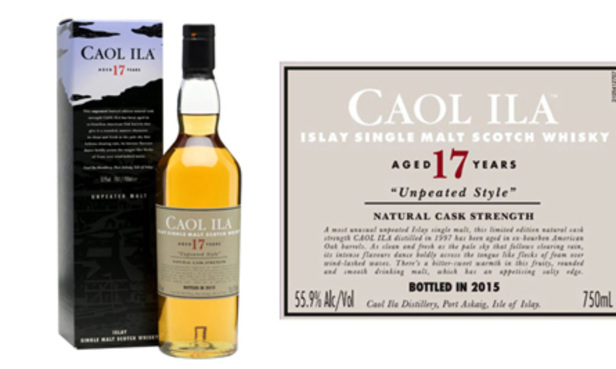 CAOL ILA 17年 Unpeated 700ml 2015 Caol Ila 17 Year Old Unpeated - Special Releases 2015 Scotch