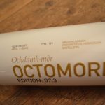 Octomore super-heavily peated single malt whisky
