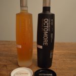 Octomore super-heavily peated single malt whisky
