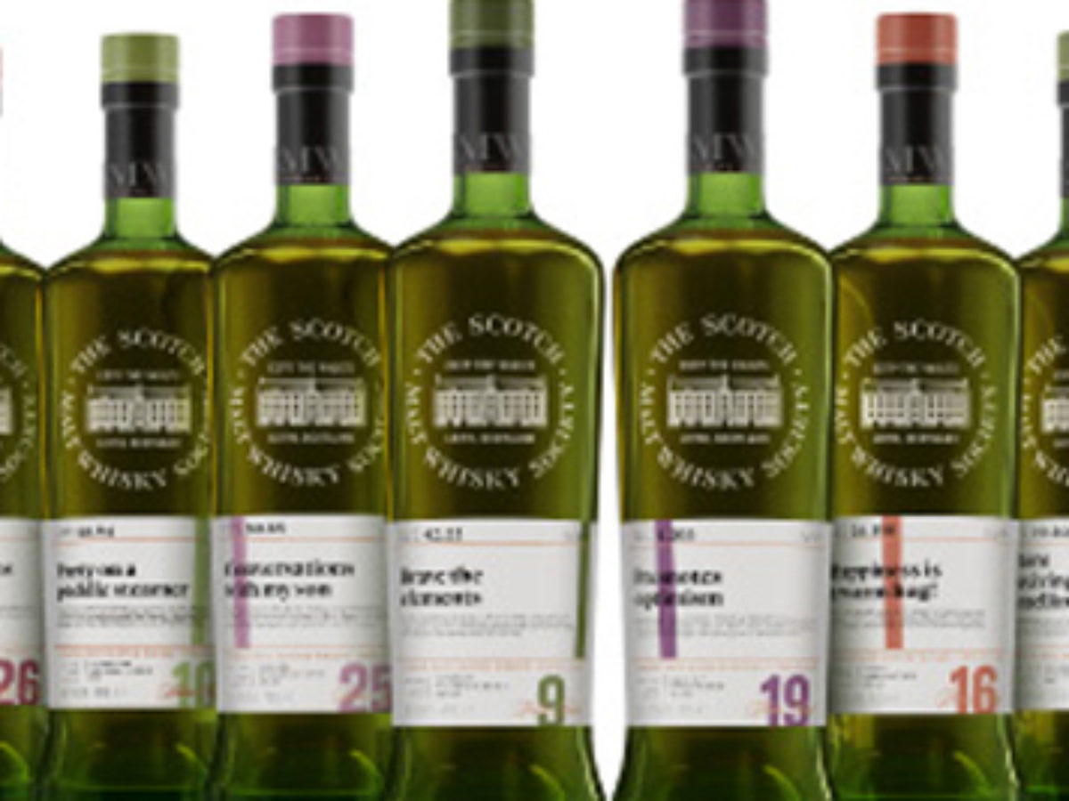 The Scotch Malt Whisky Society Changes Their Labels