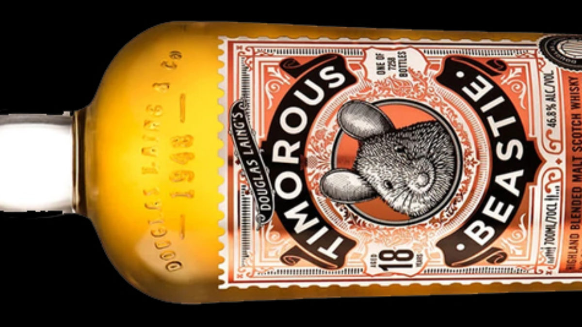 Timorous Beastie 18 Year Old Highland Blended Malt Scotch Whisky