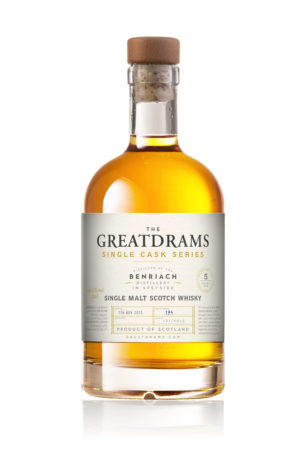 greatdrams benriach bottle single 50cl adjusted colour