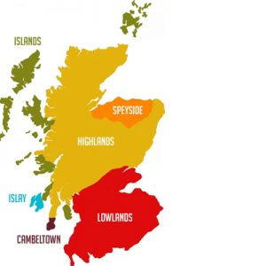 Scottish Whisky Regions