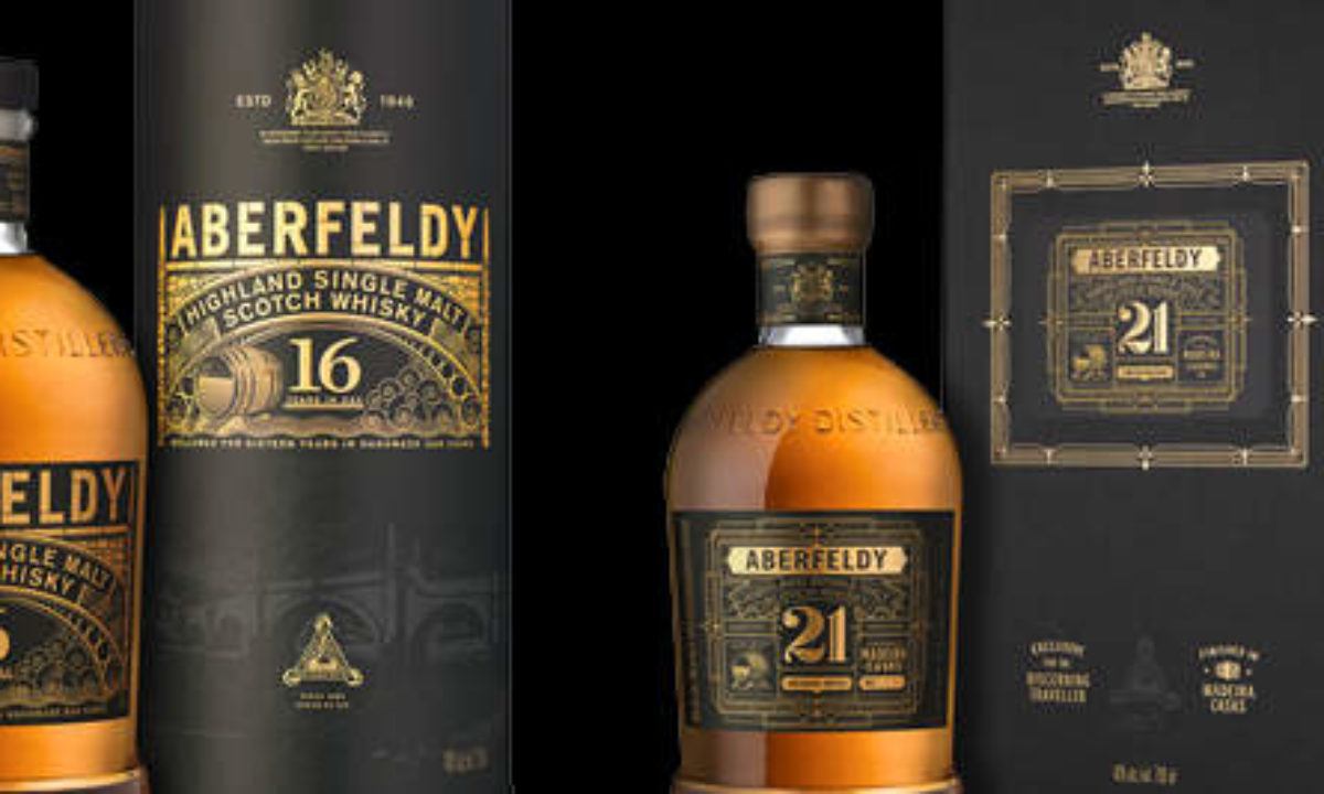 Aberfeldy アバフェルディ12年 Madeira Cask Finish アバフェルディ12年 マデイラカスクフィニッシュ（免税店限定