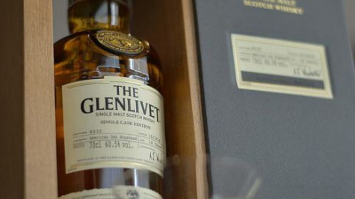 The Glenlivet Single Cask Edition 20 Year Old Single Malt Scotch