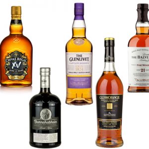 Scotch Whiskies Matured in Wine Casks