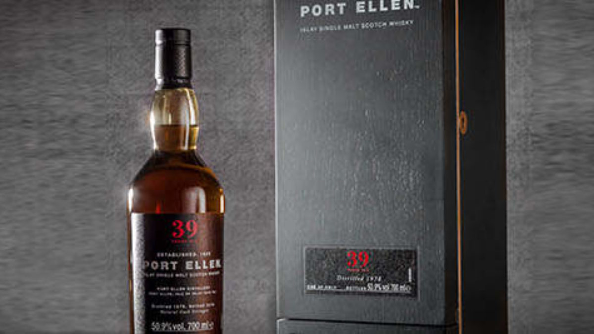 Port Ellen releases a 39-Year-Old single malt from original stocks
