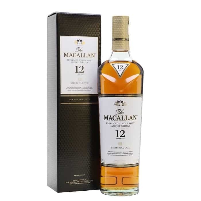 The Macallan 12 Year Old Sherry Oak Single Malt Scotch
