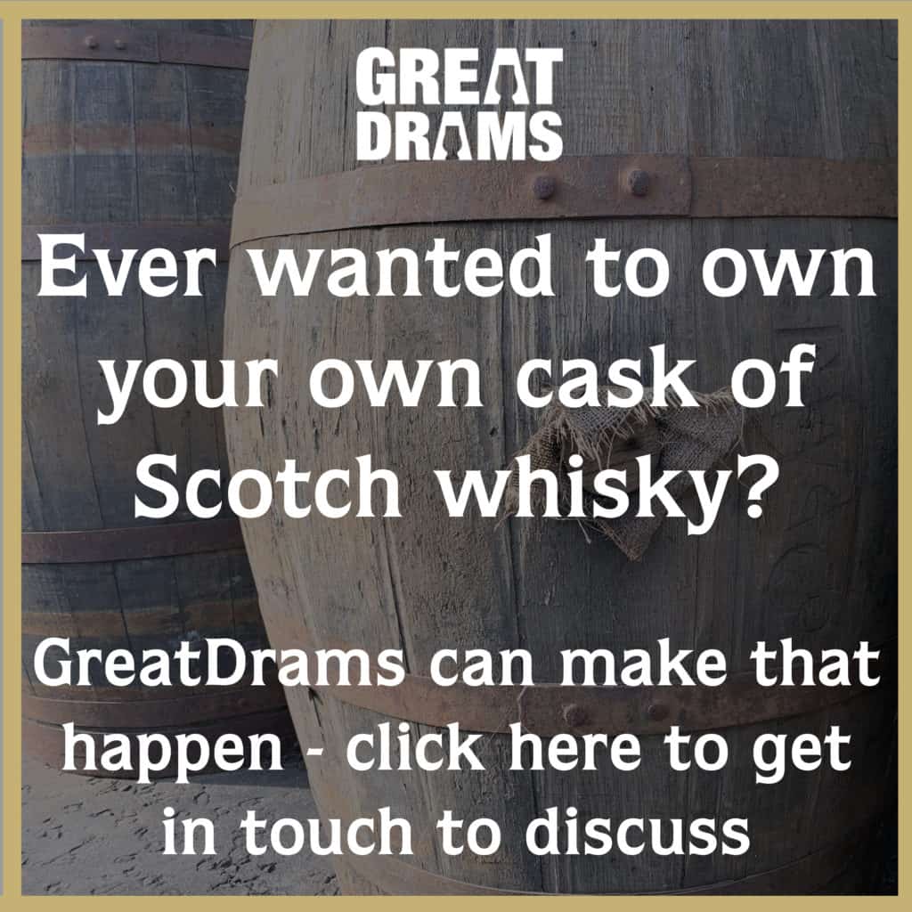 own a cask of whisky