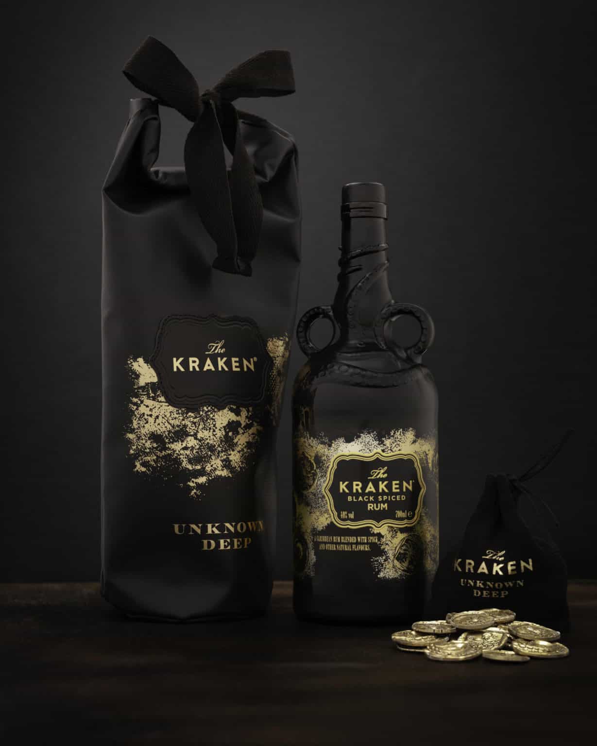THE KRAKEN LAUNCHES NEW LIMITED EDITION BOTTLE UKNOWN DEEP