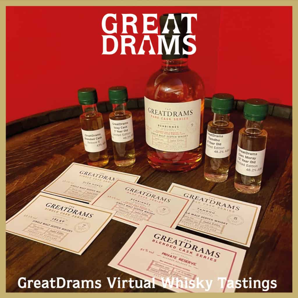 Virtual whisky tasting