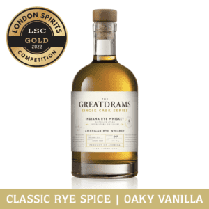 Gold Medal Winning Indiana Rye 4 Year Old American Whiskey