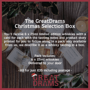 GreatDrams Christmas Selection Box (6 x whiskies)