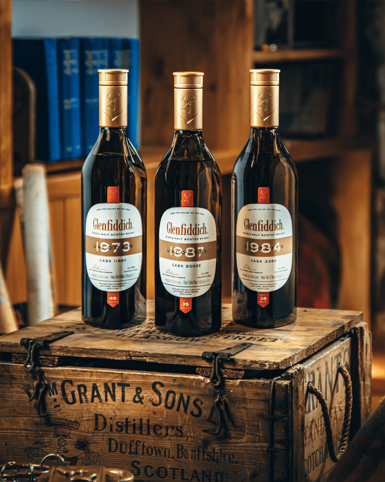 Glenfiddich Unlocks History of Single Malt with Release of Archive