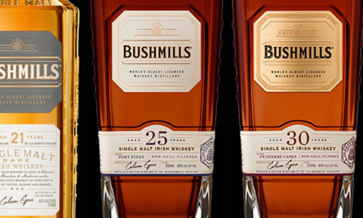 2006 Bushmills 21 Year Old Single Malt Irish Whiskey 750ml