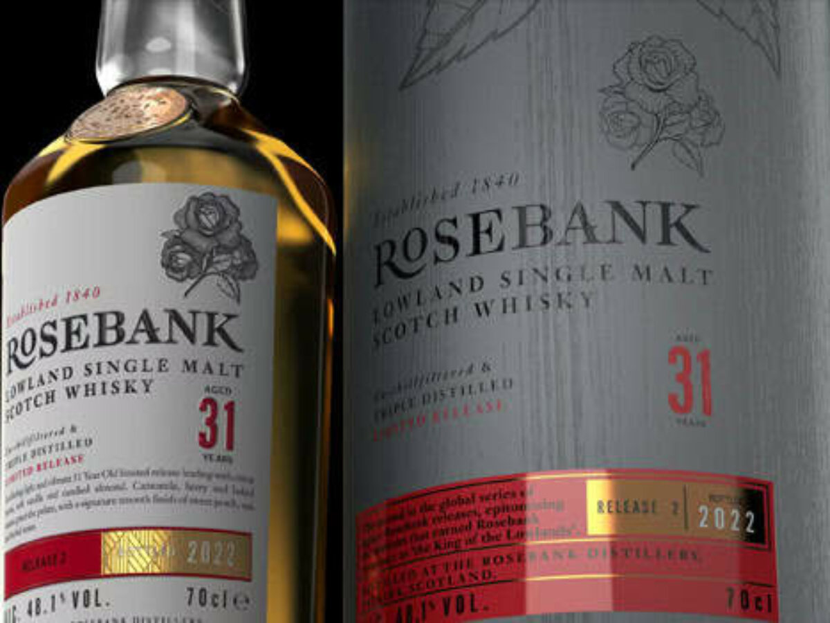 Rosebank 31 Year Old Whisky Scoops Gold in San Francisco